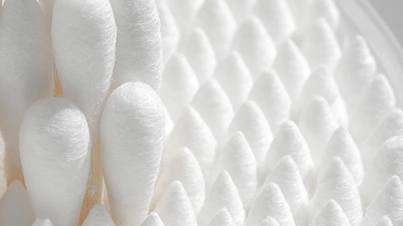 Quais são os tipos comumente usados ​​de swabs de algodão?